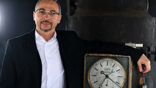 Ali Sammuneh, un scientifique syrien d'Alep à l'observatoire de Paris le 23 mars 2017