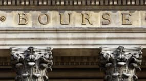 La façade du Palais Brogniard, qui abrite la Bourse de Paris.