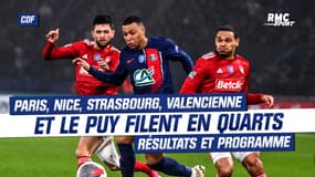 CDF : Paris, Nice, Strasbourg, Valencienne et Le Puy filent en quarts, résultat et programme