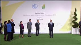 François Hollande lundi 30 novembre lors de l'ouverture de la COP21