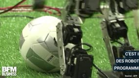 RoboCup 2018: les robots footballeurs français remettent leur titre en jeu