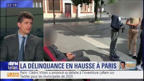 L'augmentation de la délinquance à Paris "n'est pas étonnante", selon Serge Federbusch, candidat "Aimer Paris" à la mairie de Paris, qui déplore que "la mairie de Paris et la préfecture ont un peu baissé les bras"
