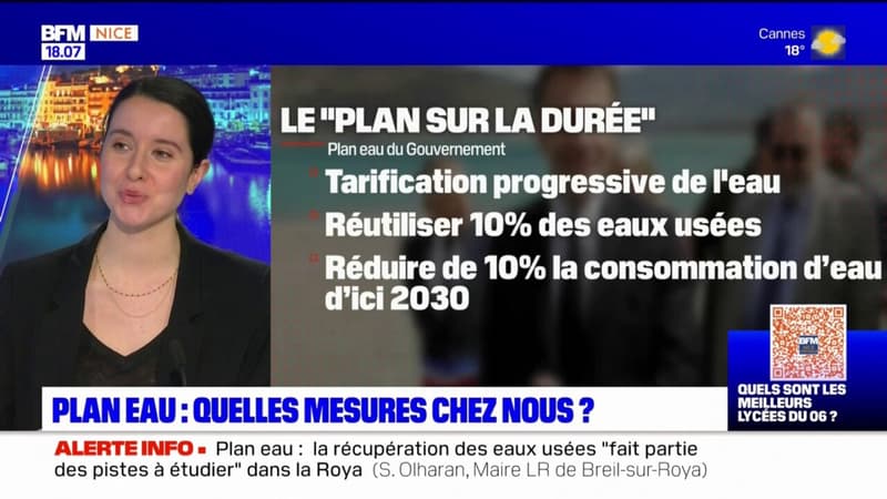 Plan eau: quelles mesures dans les Alpes-Maritimes?