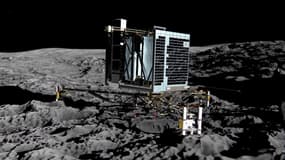 Le robot Philae a "atterri" sur Tchouri le 12 novembre 2014