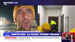 Mobilisation des agriculteurs: "On va revenir tous les jours", déclare Lionel Candelon (Coordination rurale)