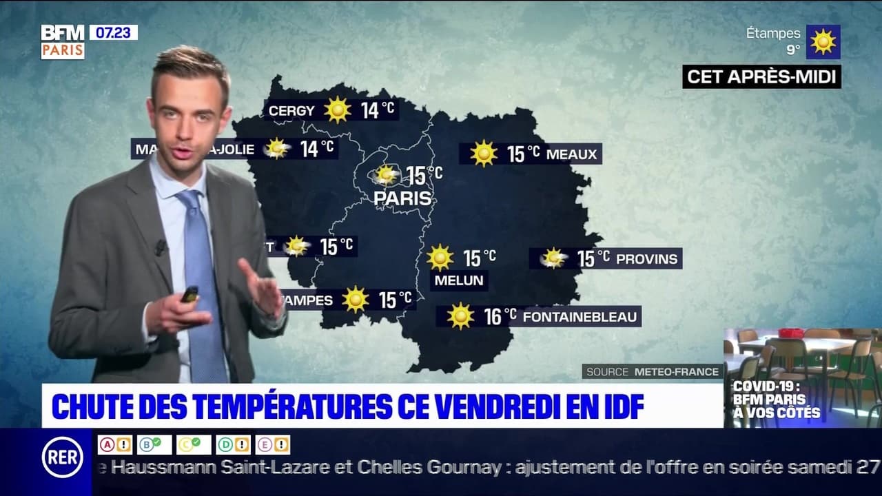 Météo Paris-Ile de France du 2 avril: Chute des températures en IDF