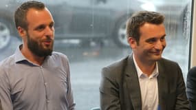 Damien et Florian Philippot