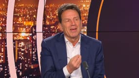 Geoffroy Roux de Bézieux, président du MEDEF, le 18 avril 2023 sur BFMTV.