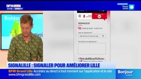 BFM Grand Lille et vous: Signalille, une application pour signaler les incivilités et les anomalies