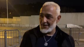 Rachid Zeroual, dirigeant des South Winners, après la réunion de crise à  l'OM, le 6 février 2024
