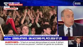 Accord de principe entre les partis de gauche: "Les socialistes continuent de se salir les mains de manière absolument minable", pour Jean-François Copé (maire LR de Meaux)