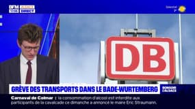 Grève des transports dans le Bade-Wurtemberg