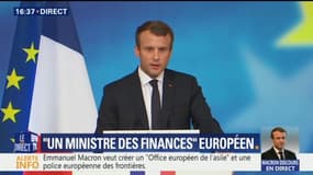 Europe: Macron veut "un salaire minimum adapté à la réalité économique de chaque pays"