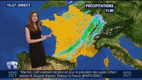 La météo pour ce vendredi 15 septembre 2017