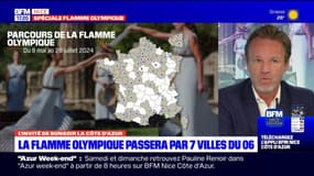 JO 2024: la flamme olympique passera par 7 villes des Alpes-Maritimes