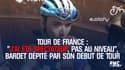 Tour de France : "J'ai été spectateur", Bardet dépité de son début de Tour