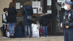 Le collège de Conflans-Sainte-Honorine, où travaillait Samuel Paty