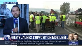 Gilets jaunes: "le gouvernement a choisi sa France", pour Sébastien Chenu, porte-parole du RN