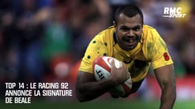 Top 14 : Le Racing 92 annonce la signature de Beale