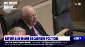 Mort de Jean-Claude Gaudin: retour sur 50 ans de carrière politique