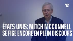 États-Unis: le chef des républicains au Sénat se fige à nouveau en pleine conférence de presse 