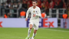 Adrien Rabiot lors du match Belgique-France, à Turin le 7 octobre 2021