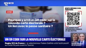 Pourquoi y a-t-il un QR code sur la nouvelle carte électorale ? Un lien avec le pass sanitaire ?BFMTV répond à vos questions