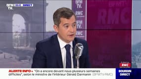 Gérald Darmanin: "Les policiers pourront faire partie" des métiers exposés pour qui la vaccination sera ouverte fin avril