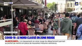 Covid-19: le Nord classé en zone rouge