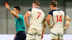 John Quill, premier joueur exclu lors du Mondial 2019