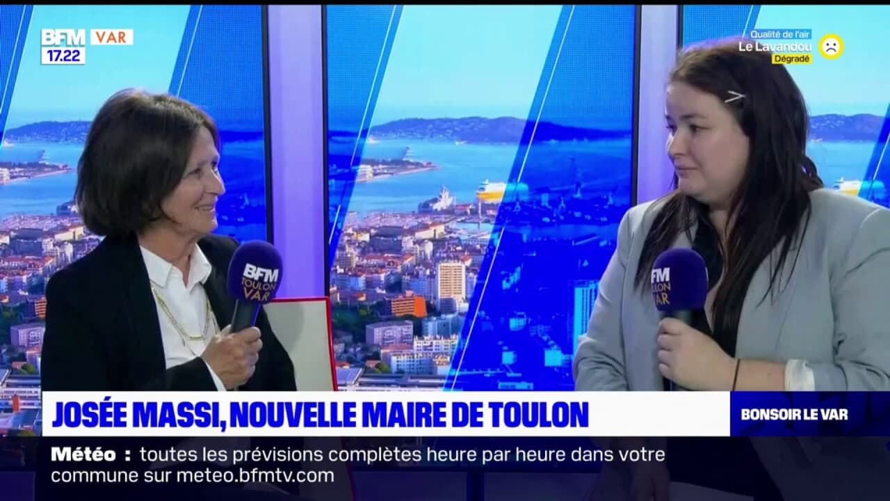 Josée Massi, première femme à la tête de la ville de Toulon