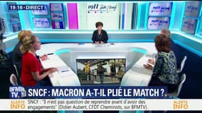 Réforme ferroviaire : Emmanuel Macron a-t-il plié le match ?