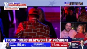 "Il va régler les problèmes du pays et du monde": la joie des supporters républicains après le discours de Donald Trump à son QG en Floride