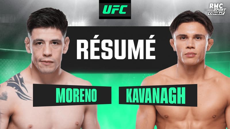Résumé UFC Mexico : Kavanagh peut-il créer l'exploit face à l’ancien double champion Moreno ?