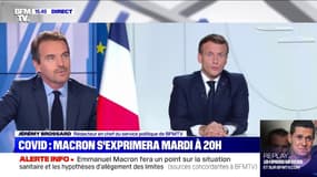Covid: Emmanuel Macron s'exprimera mardi à 20h (info BFMTV)
