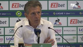 Saint-Étienne - Nice : "Une crise que j’espère passagère", souligne Puel