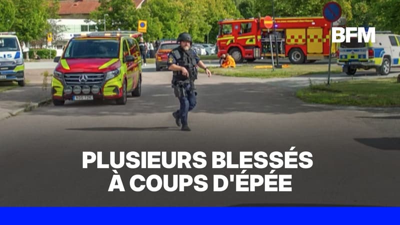 Suède: plusieurs personnes blessées à coups d'épée dans un lycée