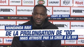 Équipe de France : Mandanda ravi de la prolongation de Deschamps, mais attristé par la crise à la FFF