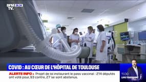 "L'impression d'un jour sans fin": immersion à l'hôpital de Toulouse confronté à un nouvel afflux de patients Covid