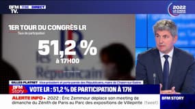 Congrès LR: le taux de participation s'élève à 51,2% à 17 heures