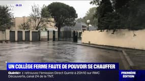 Un collège d'Avignon ferme faute de pouvoir se chauffer