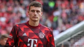 Benjamin Pavard avant un match du Bayern Munich, septembre 2022