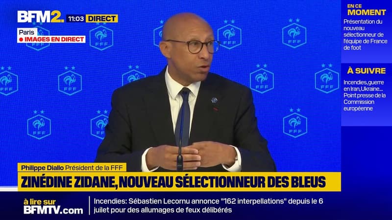 Philippe Diallo salue le travail de Didier Deschamps mené pendant 14 ans à la tête des Bleus