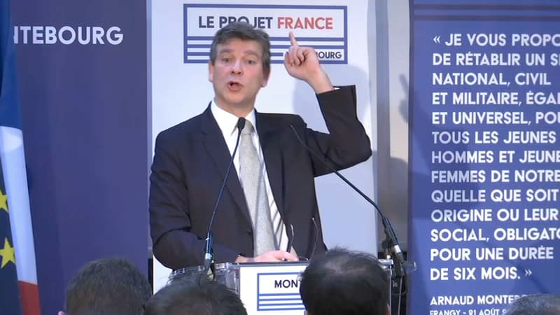 Arnaud Montebourg le 4/01/17