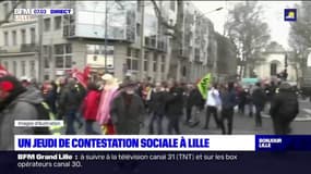 Un jeudi de contestation sociale dans le Nord et le Pas-de-Calais