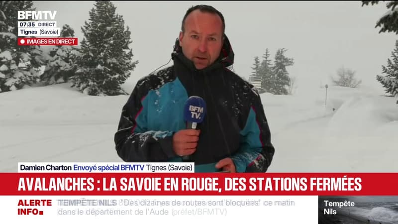 La Savoie placée en vigilance rouge pour des risques d'avalanche