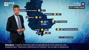 Météo: un ciel dégagé et ensoleillé pour la région lyonnaise, jusqu'à 29°C à Lyon