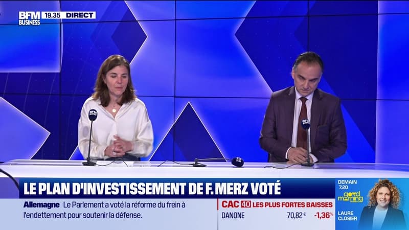 Le plan d'investissement de F. Merz voté - 18/03