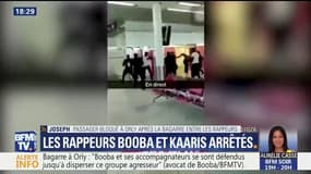 Booba et Kaaris arrêtés: "Il se sont battus au milieu de tout le monde", témoigne un passager bloqué à Orly