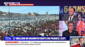 Retraites: Cyril Chabanier (CFTC) n'est "pas certain que les manifestations soient la meilleure des solutions" en cas de vote par l'Assemblée